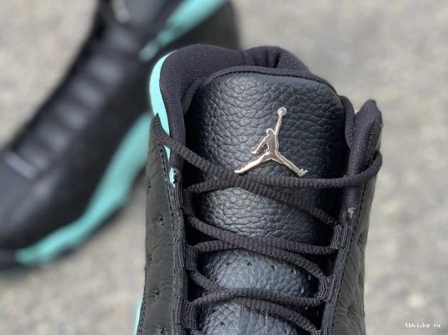 Rep TB Island 13 Black Jordan Air Retro 414571-030 Green 0717
